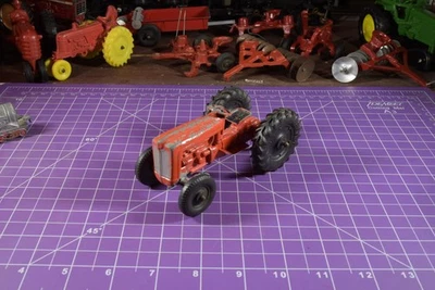 Tootsietoy Red Ford toy tractor, repairs to front left axle - Image 1 of 4