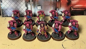 Horus Heresy Mk4 Tactical Squad *painted* Emperor’s Children  - Picture 1 of 13