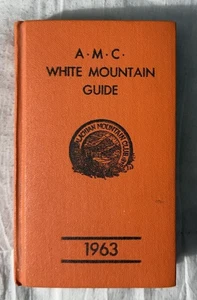 1963 AMC White Mountain Guide Maps Hiking Trail Appalachian Mountain Club - Picture 1 of 18