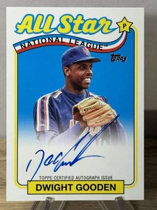 2024 Topps Series 2 Dwight Gooden All Star Auto 1989 New York Mets - Picture 1 of 2
