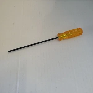 VTG Xcelite LN25 5/32" x 6.0" 152mm Allen Hex Screwdriver NOS USA Amber Handle - Picture 1 of 8