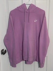 Nike Pullover Drawstring Hoodie Pink Women’s Size XXL - Picture 1 of 7