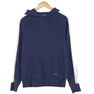 GANT Blue Hoodie Hooded Jumper Mens Qj1 Size S Small - Picture 1 of 7