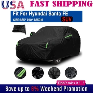 For Hyundai Santa FE SUV Waterproof Full Car Cover Snow UV Resistant Protection - Bild 1 von 14