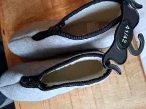 Herren Hausschuhe Gr.41/42 Neu, grau ,Winterhausschuhe - Bild 1 von 9