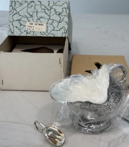 VINTAGE  a Price Import  Sugar Scuttle Bowl with Scoop Floral design with Box - Picture 1 of 9