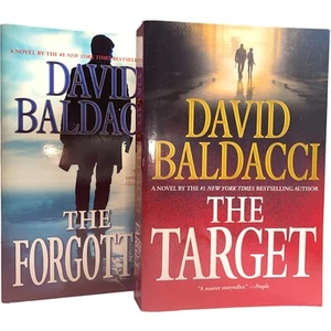 lotto the forgotten e the target di david baldacci brossura 2 libri in inglese - Foto 1 di 14