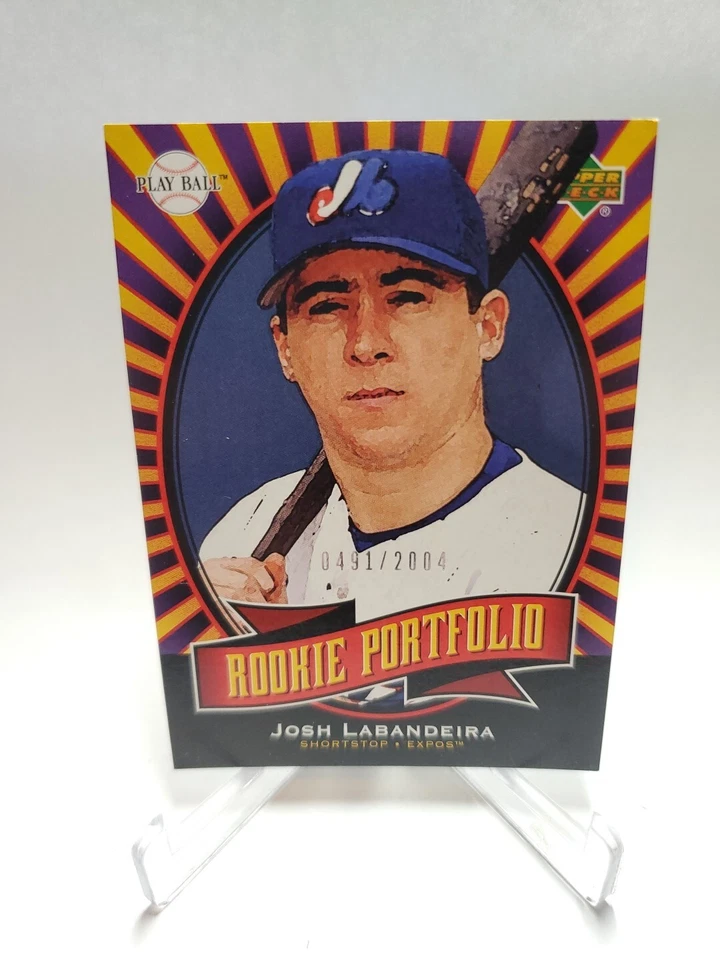 2004 Upper Deck Play Ball Rookie Portfolio /2004 Josh Labandeira #147 Rookie RC - Image 1 of 3