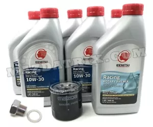 RX8 OIL CHANGE KIT - 10W-30 + FILTER + PREMIX + PLUG & WASHER (FREE SHIPPING) - Picture 1 of 3