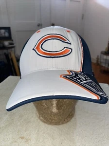 Vintage NFL Chicago Bears Ball Cap Hat Reebok Embroidered Orange Fitted L / XL - Picture 1 of 9