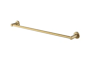 KOHLER Cursiva 24 in. Towel Bar in Vibrant Brushed Moderne Brass - Picture 1 of 5