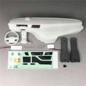 1 Set Internal Center Console Cab Cabin For 1/14 Tamiya RC Truck For Volvo FH16 - Picture 1 of 6