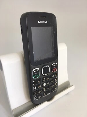 Nokia 100 1.8" EE Network Black Mobile Phone Handset Cracked Incomplete - Image 1 of 4