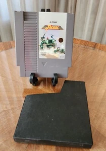 Vintage 1987 Nintendo NES Konami JACKAL Game Cartridge and Black Sleeve - Picture 1 of 3