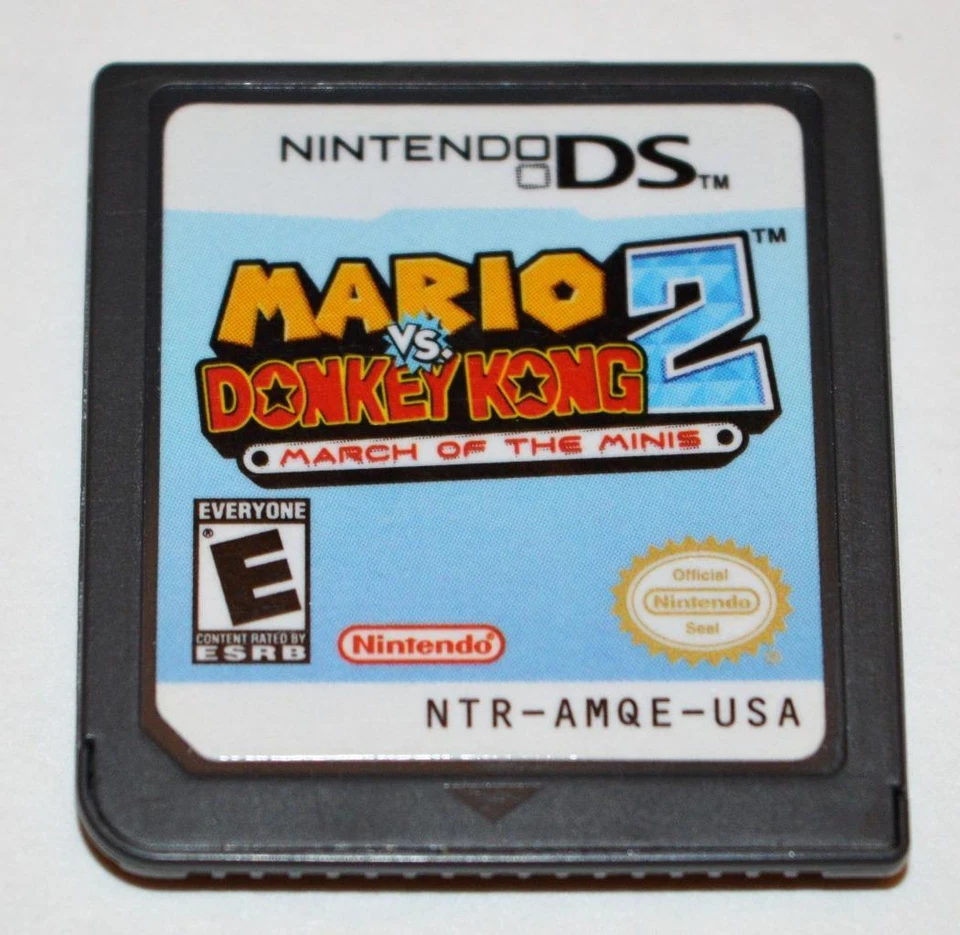 MARIO VS. DONKEY KONG 2: MARCH OF THE MINIS NINTENDO DS GAME 3DS 2DS LITE DSI XL - Image 1 of 1