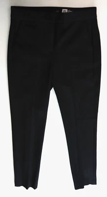 J. Crew CC459-001 Women Sz 4 Black Going-Out Four-Season Stretch Slim Pants $128 - Image 1 of 4