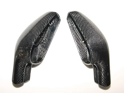 Carbon Fiber Mirror housing case (LHD , no logo) fit Ferrari 430 F430 Challenge - Image 1 of 4