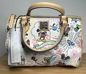 2024 Disney Parks Dooney & Bourke Sketch Barrel Bag Neu mit Etikett - Bild 1 von 8