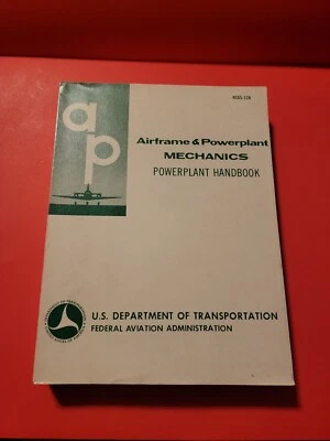 Airframe and Powerplant Mechanics Powerplant Handbook by Aircraft Technical Book - Image 1 of 2