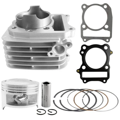 Kit de juntas de anillos de pistón de 200 cilindros 66 mm para Suzuki DR200 DR200SE DF200 VanVan  Foto 1 de 4