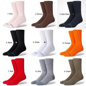 Stance Mens Crew Socks ~ Icon (All Sizes)
