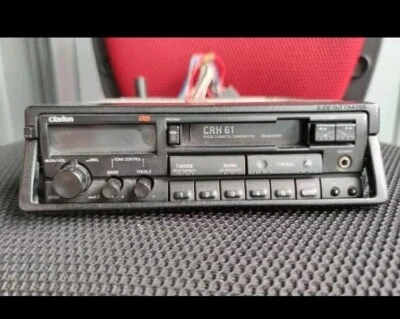 Clarion CRH-61 Radio Auto Retro Kfz Mitsubishi Daihatsu Japan 1990er Oldtimer - Bild 1 von 4