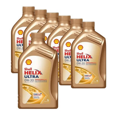 7L SHELL HELIX ULTRA PROFESSIONAL AJ-L 0W-30 Motoröl API SN JAGUAR LAND ROVER - Bild 1 von 3