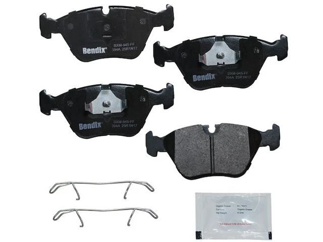 Juego de pastillas de freno delanteras Bendix 61775FGJJ 1990 para Audi 200 1989-1991 Foto 1 de 2