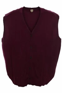 MAERZ Weste Cardigan Strickjacke Wolle Merino Herren V Ausschnitt Plusgröße - Bild 1 von 4