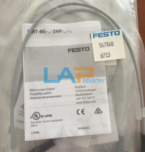 1PCS NEW For Festo Proximity Switch SMT-8G-PS-24V-E-0,3Q-M8D 547860 - Picture 1 of 1