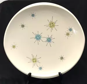 Plato de picar Franciscan Atomic Starburst MCM; plato redondo para servir - ¡Excelente! - Imagen 1 de 8
