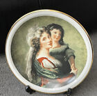 Vigee Lebrun Plate Mme Rousseau Et Sa Fille Porcelain Leonardo Collection France