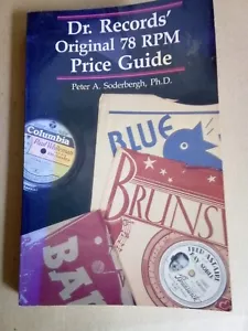Dr. Records' Original Seventy-Eight RPM Price Guide by Peter A. Soderbergh... - Imagen 1 de 1