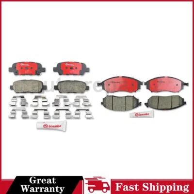 For 2008~2010 Infiniti EX35 Brembo Front Rear Disc Brake Pad Set - Image 1 of 3