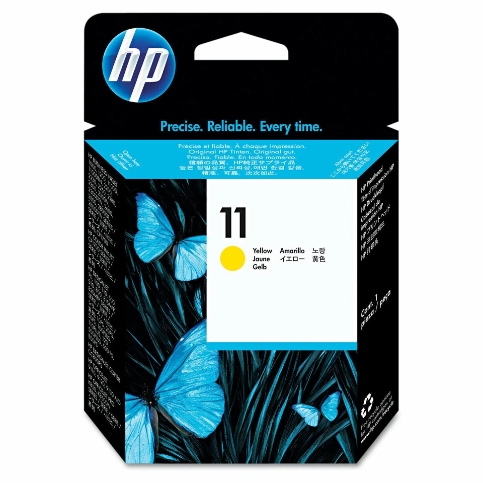 HP 11 (C4813A) Yellow Ink Cartridge