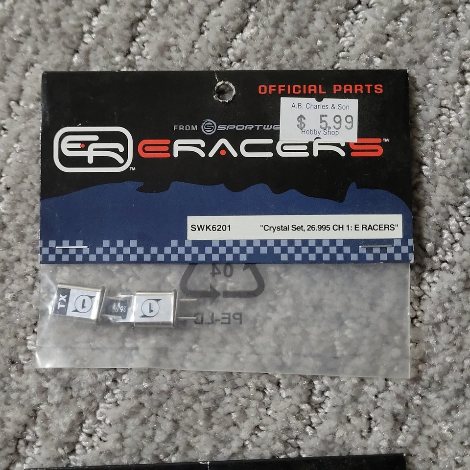 Sportwerks SWK6201 Crystal Set ~ Channel 1 ~ 26.995Mhz for E Racers / Recoil - Image 1 of 1