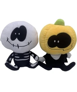 2pcs,Spooky Month Skid and Pump Plush - Picture 1 of 5