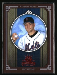 Matt Peterson 2005 Donruss Diamond Kings Red #260 Baseball Card