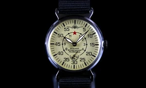 Mechanical men's wristwatches POBEDA PILOT Vintage watch Aviation watch - Picture 1 of 12