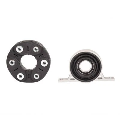 Cojinete de soporte central de disco flexible eje de transmisión para BMW E60 E63 545i 535xi 2 piezas Foto 1 de 4