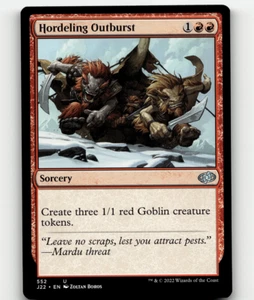 Magic The Gathering Hordeling Outburst Jumpstart 2022 poco común - Imagen 1 de 1