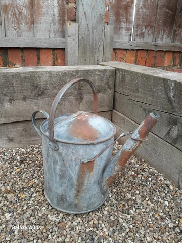 Vintage Galvanised Watering Can Cover