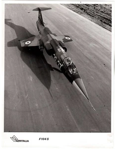 Aeritalia Starfighter F104S.Italy.Avion.Plane.Photo originale argentique.18x24cm - Picture 1 of 1