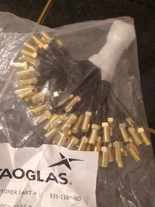 100 PCs RF Cable Assembly Bulkhead SMA Female to U.FL Mini Male Taoglas CAB.721 - Zdjęcie 1 z 6