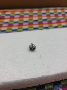 Free-Mason's Vintage Screw Back Lapel Pin Tie Tack STERLING / 0825-1 - Picture 1 of 5