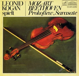 LEONID KOGAN Violin MOZART BEETHOVEN PROKOFIEV SARASATE Parnass 75537 LP Stereo - Picture 1 of 3