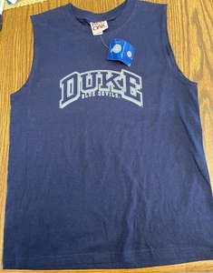 Duke Basketball Sleeveless Shirt Boy’s Size 12-14. New - Picture 1 of 4