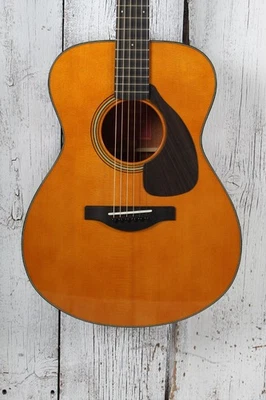 Yamaha FS5 Red Label Concert Body Acoustic Guitar Natural with Hardshell Case - Image 1 of 4