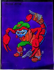 Wild West C.O.W.-Boys of Moo Mesa 1992 Producción Arte Conceptual Temprano Copia Página - Imagen 1 de 2