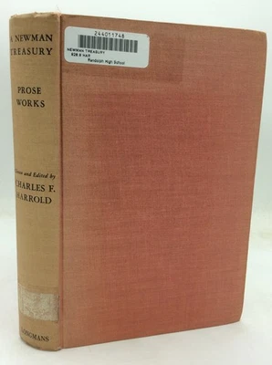 A NEWMAN TREASURY - 1945 - John Henry Cardinal Newman - Catholic Foto 1 de 4